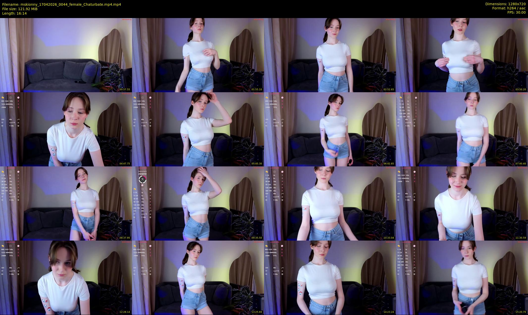 mskionny — 17 minute Chaturbate female cam show recording, 720p, Apr 17, 2026
