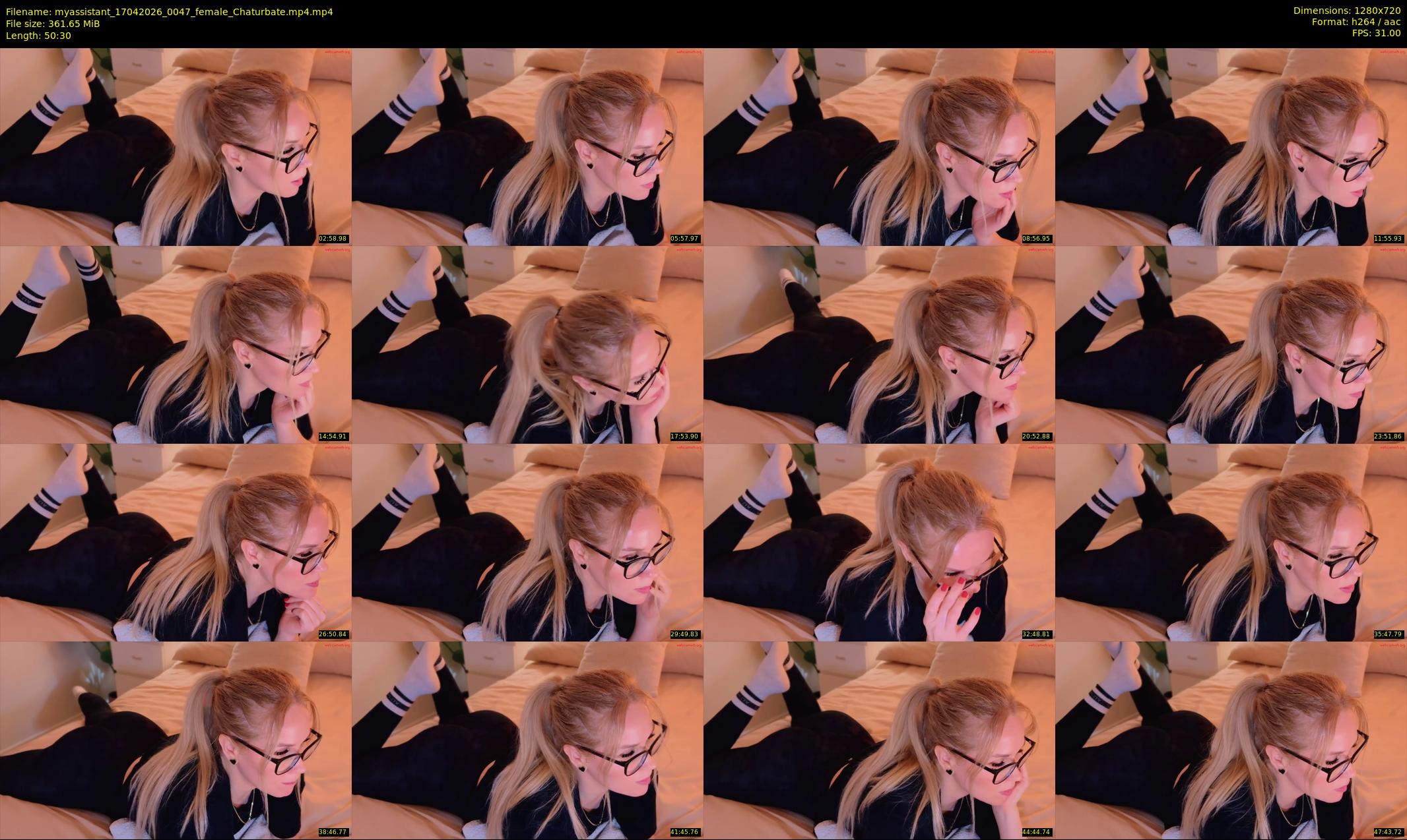myassistant — 51 minute Chaturbate female cam show recording, 720p, Apr 17, 2026