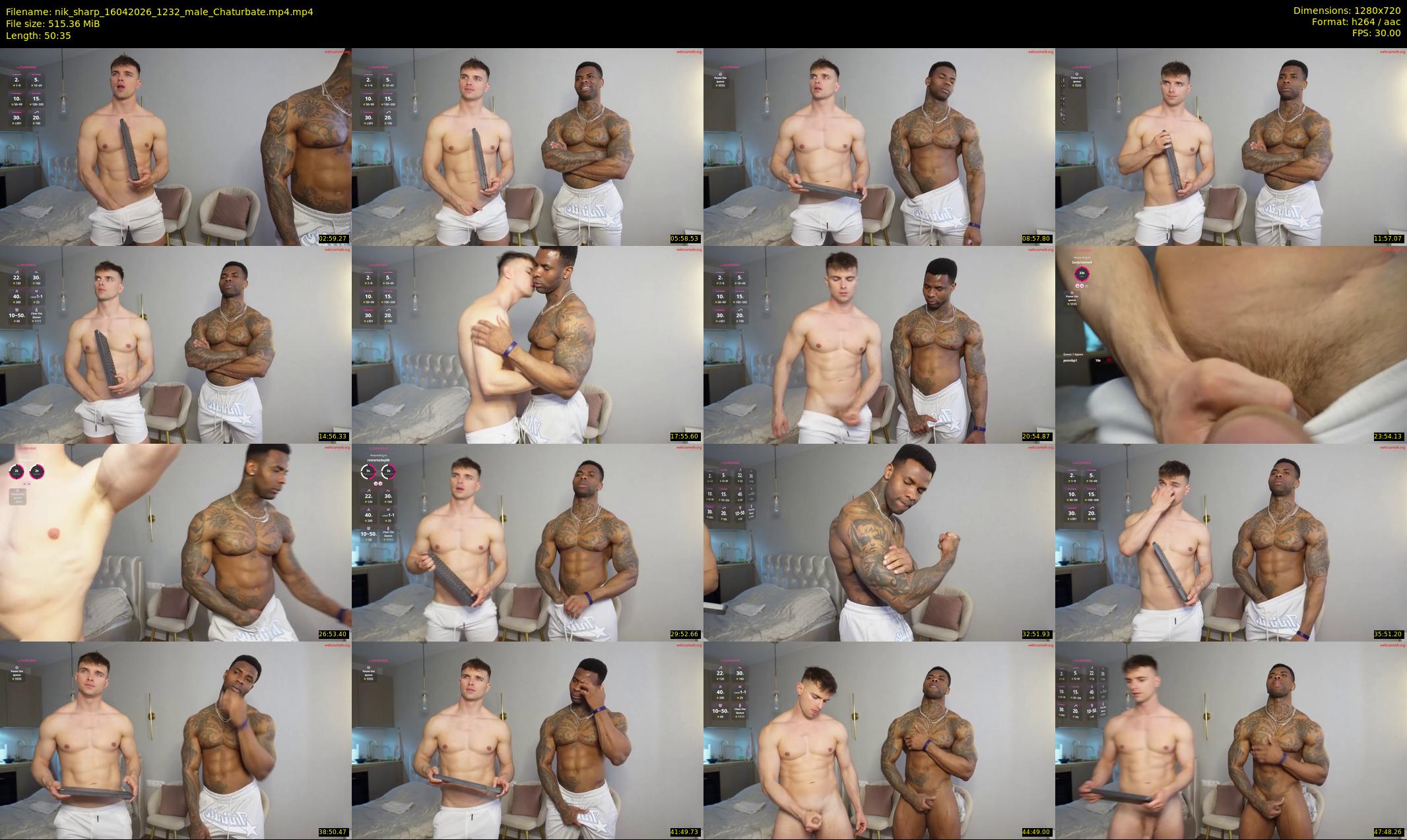 nik_sharp — 51 minute Chaturbate male cam show recording, 720p, Apr 16, 2026