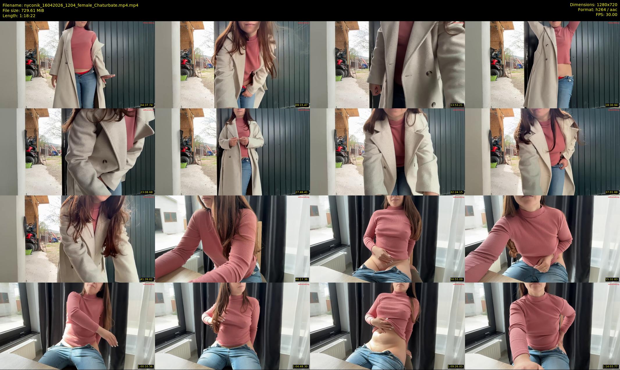 nyconik — 79 minute Chaturbate female cam show recording, 720p, Apr 16, 2026