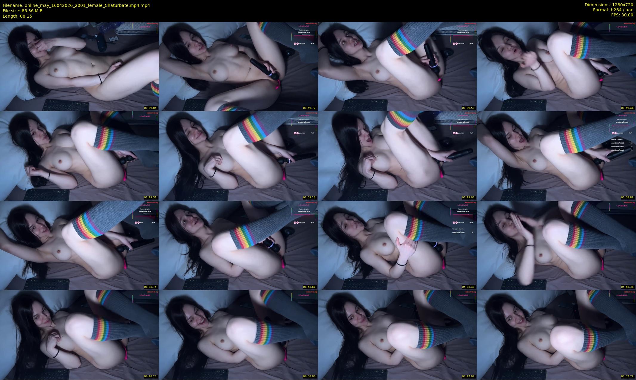 online_may — 9 minute Chaturbate female cam show recording, 720p, Apr 16, 2026