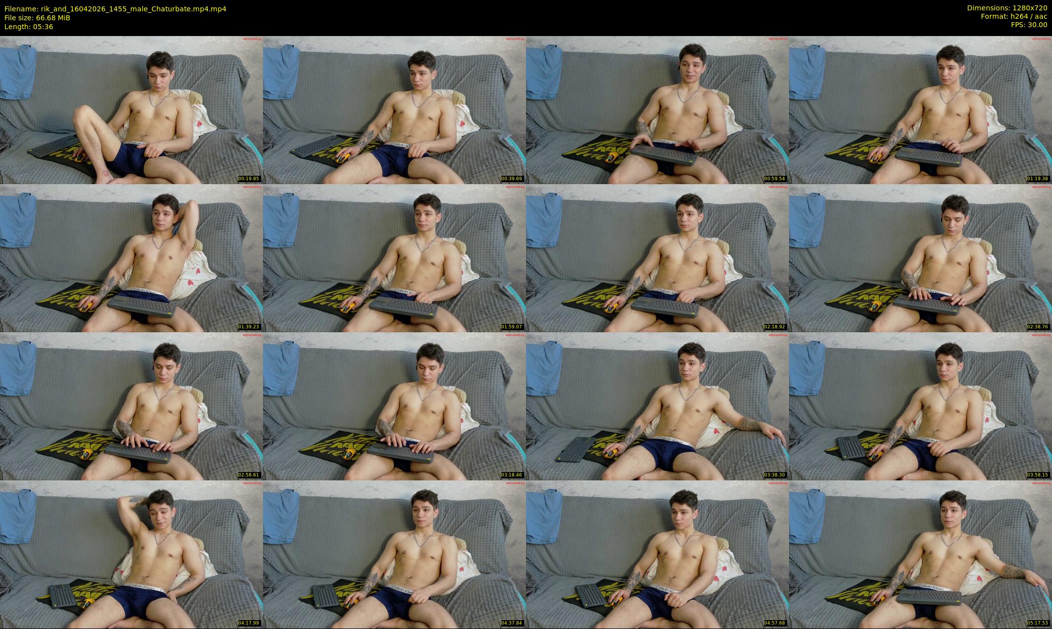 rik_and — 6 minute Chaturbate male cam show recording, 720p, Apr 16, 2026