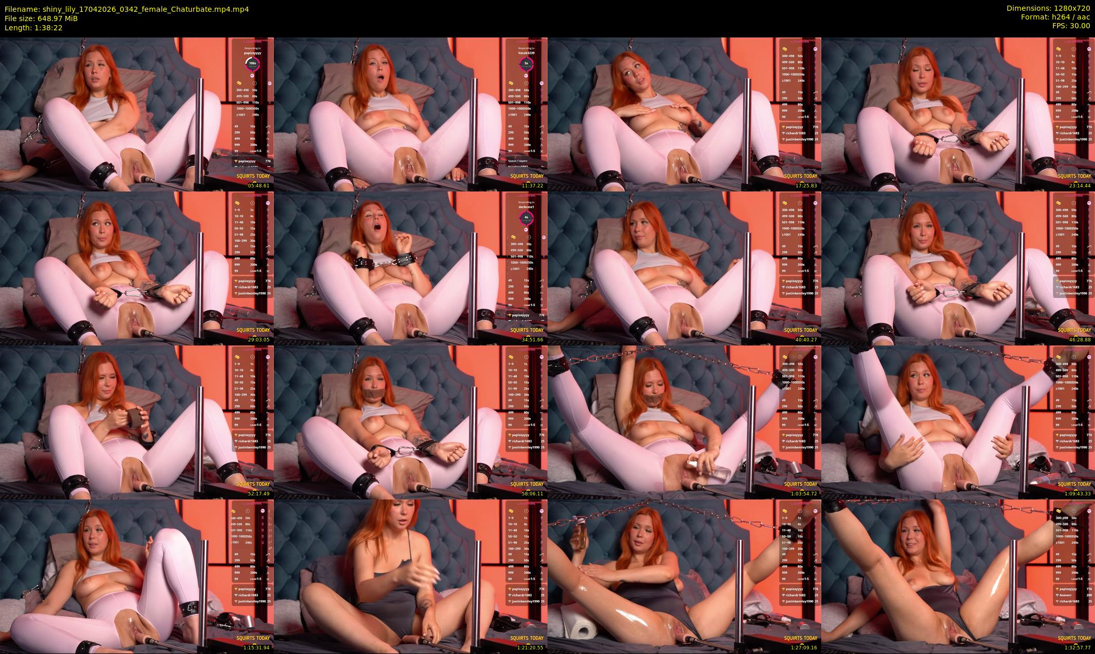 shiny_lily — 99 minute Chaturbate female cam show recording, 720p, Apr 17, 2026