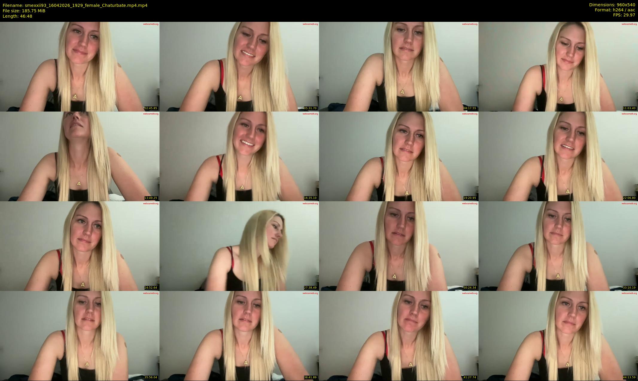smexxii93 — 47 minute Chaturbate female cam show recording, 480p, Apr 16, 2026