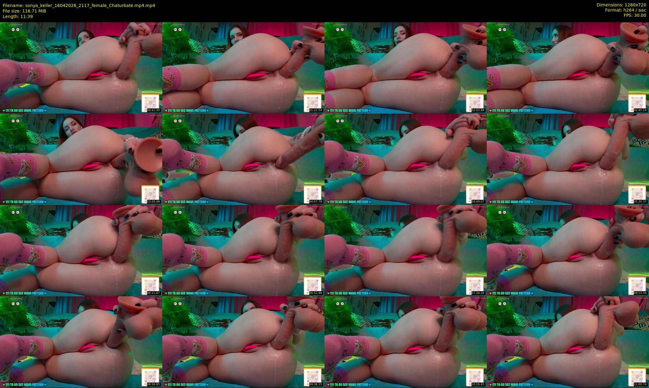 sonya_keller — 12 minute Chaturbate female cam show recording, 720p, Apr 16, 2026
