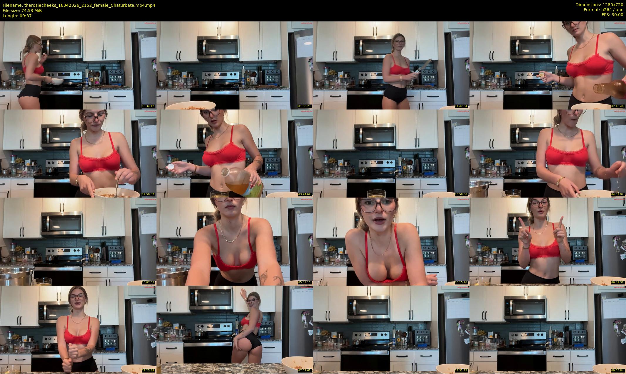 therosiecheeks — 10 minute Chaturbate female cam show recording, 720p, Apr 16, 2026
