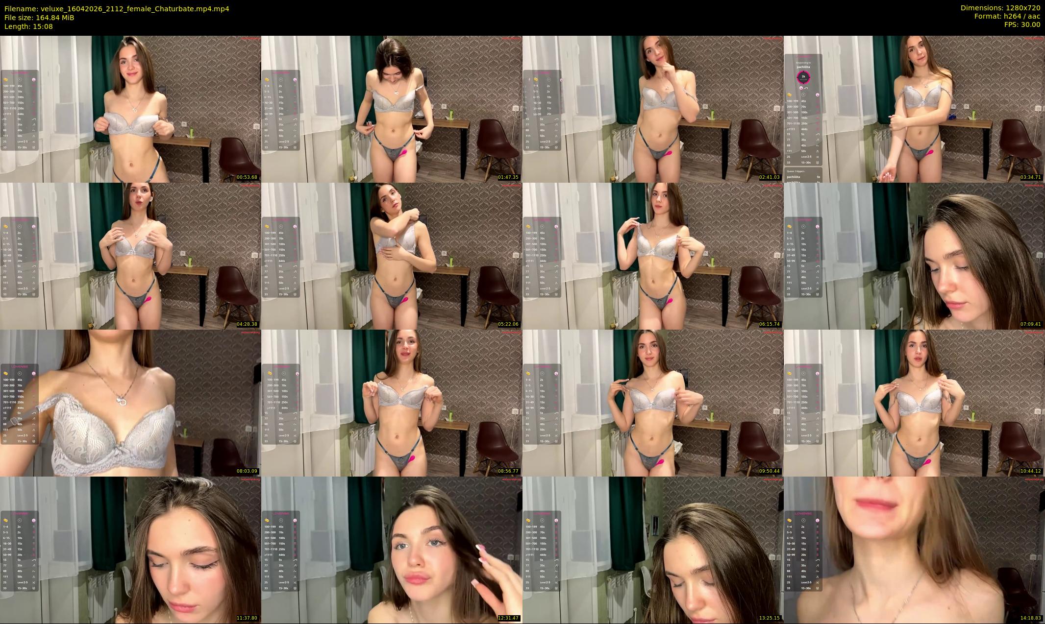 veluxe — 16 minute Chaturbate female cam show recording, 720p, Apr 16, 2026