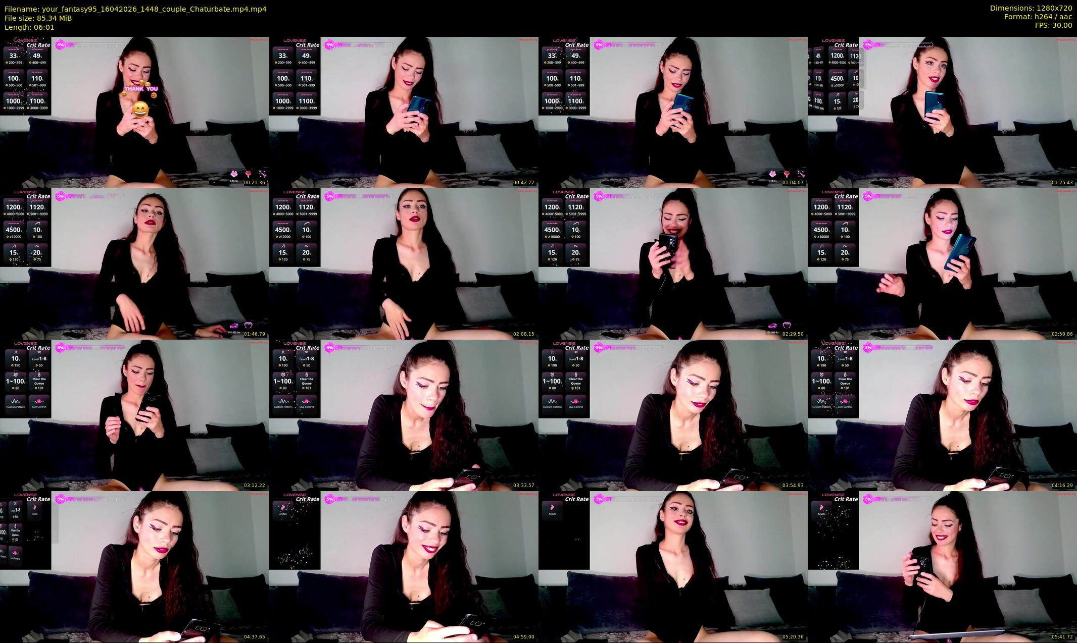 your_fantasy95 — 7 minute Chaturbate couple cam show recording, 720p, Apr 16, 2026
