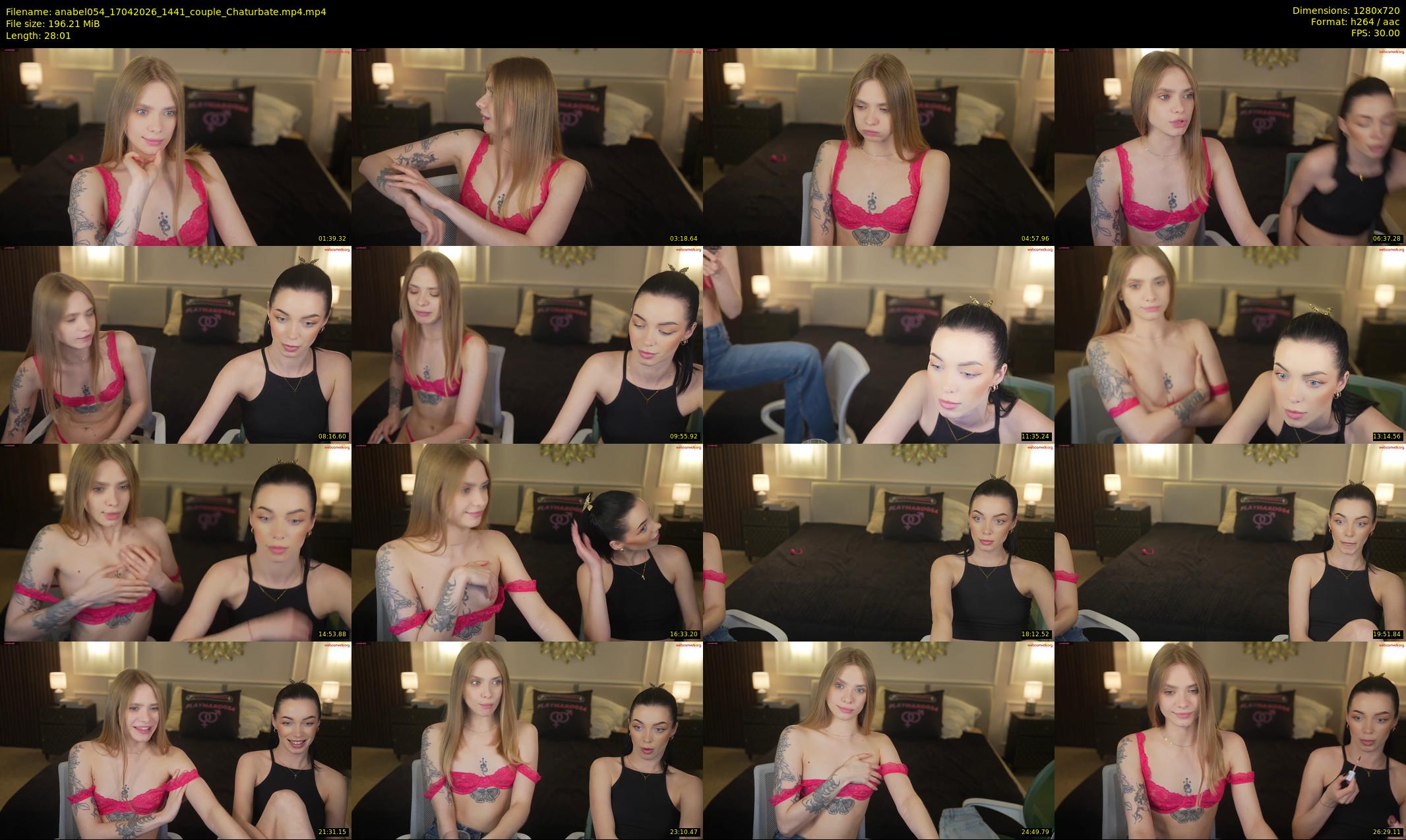 anabel054 — 29 minute Chaturbate female cam show recording, 720p, Apr 17, 2026