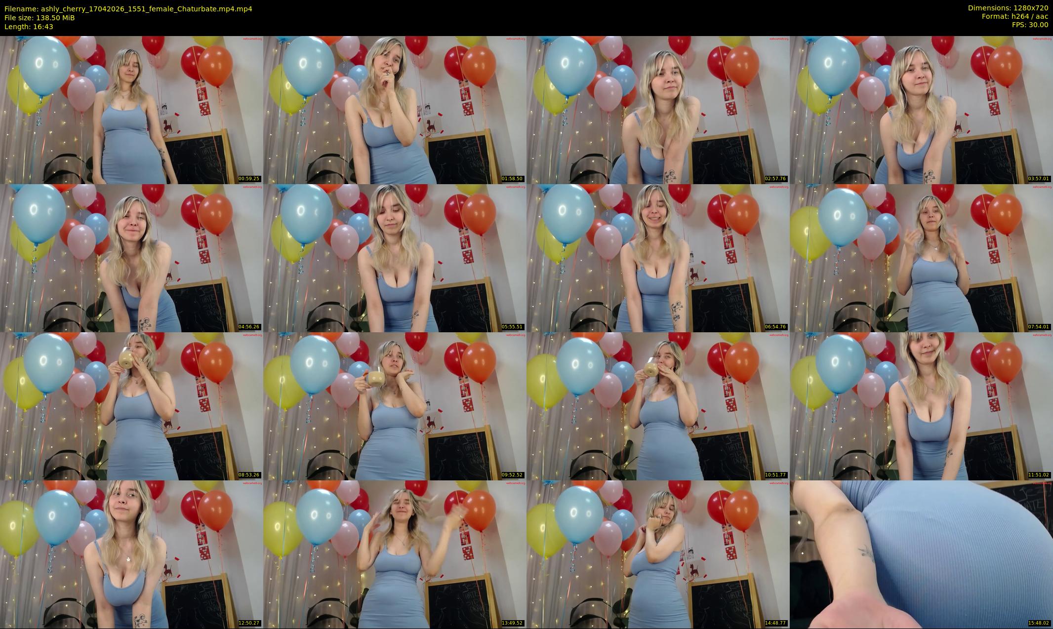 ashly_cherry — 17 minute Chaturbate female cam show recording, 720p, Apr 17, 2026