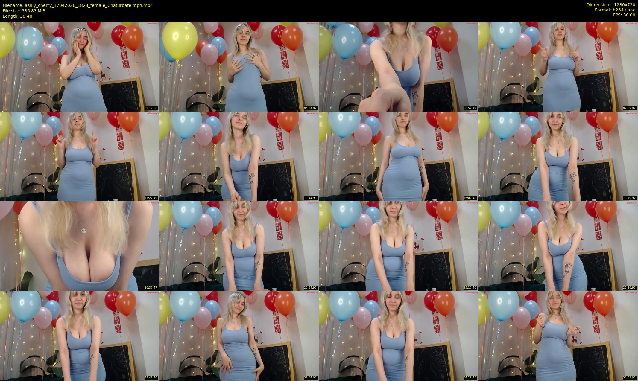 ashly_cherry — 39 minute Chaturbate female cam show recording, 720p, Apr 17, 2026