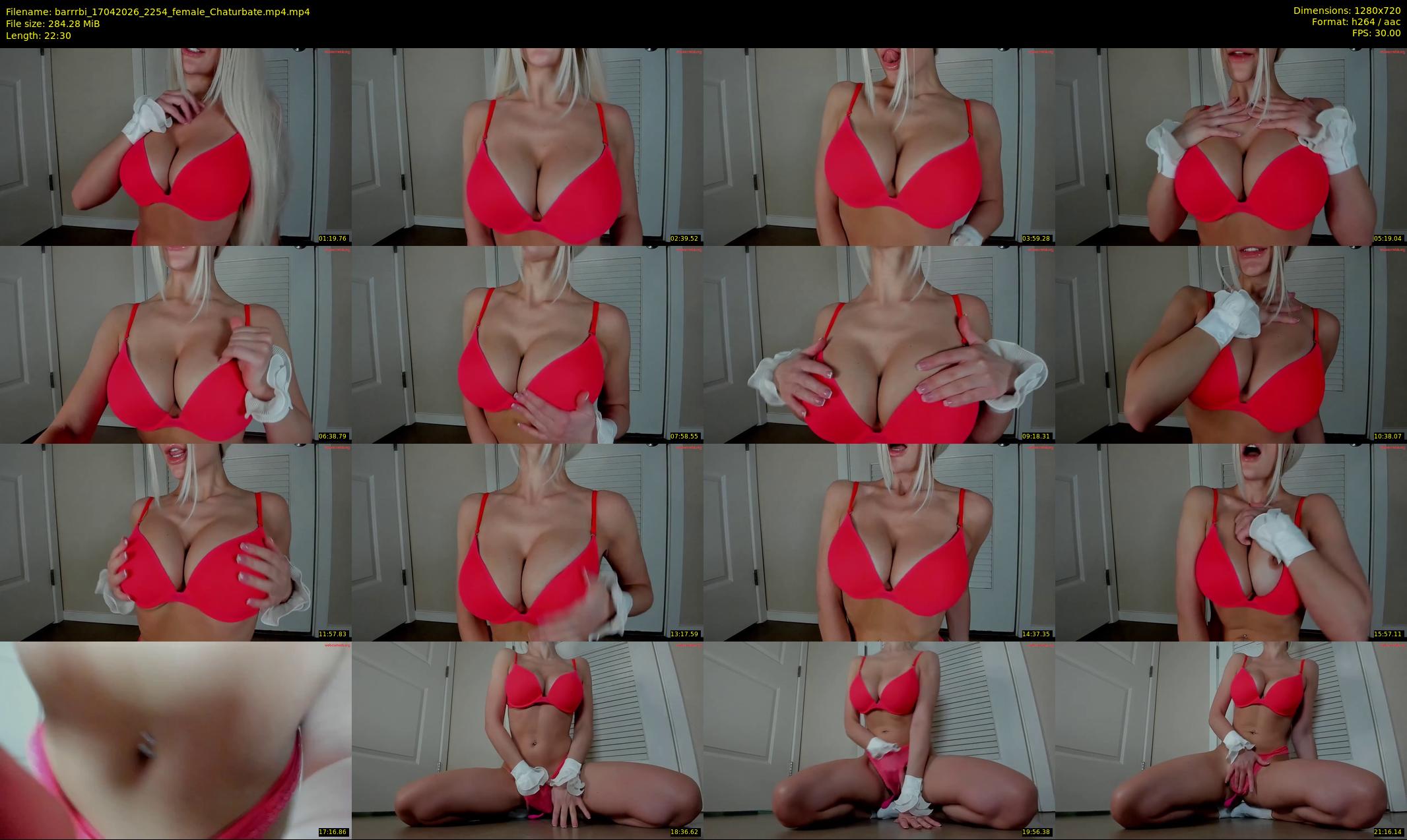 barrrbi — 23 minute Chaturbate female cam show recording, 720p, Apr 17, 2026