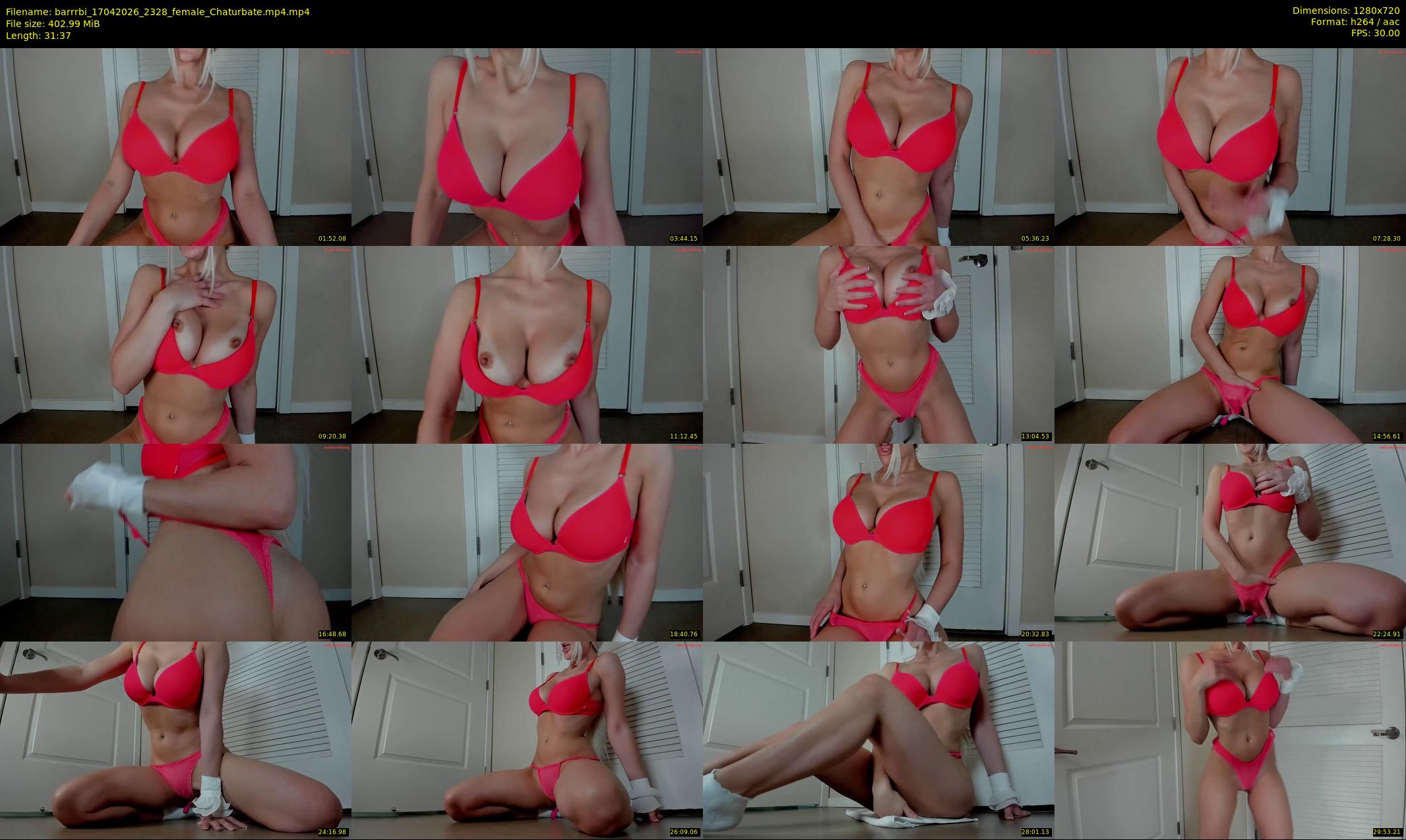 barrrbi — 32 minute Chaturbate female cam show recording, 720p, Apr 17, 2026