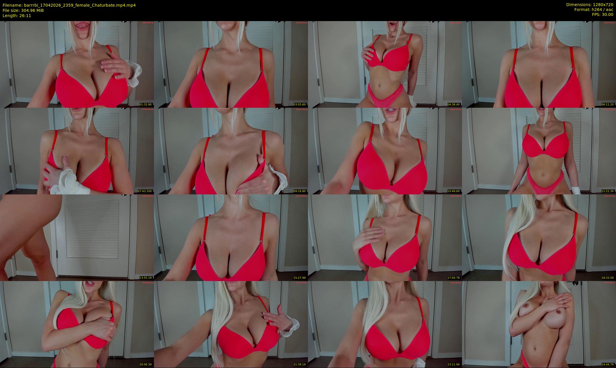barrrbi — 27 minute Chaturbate female cam show recording, 720p, Apr 17, 2026