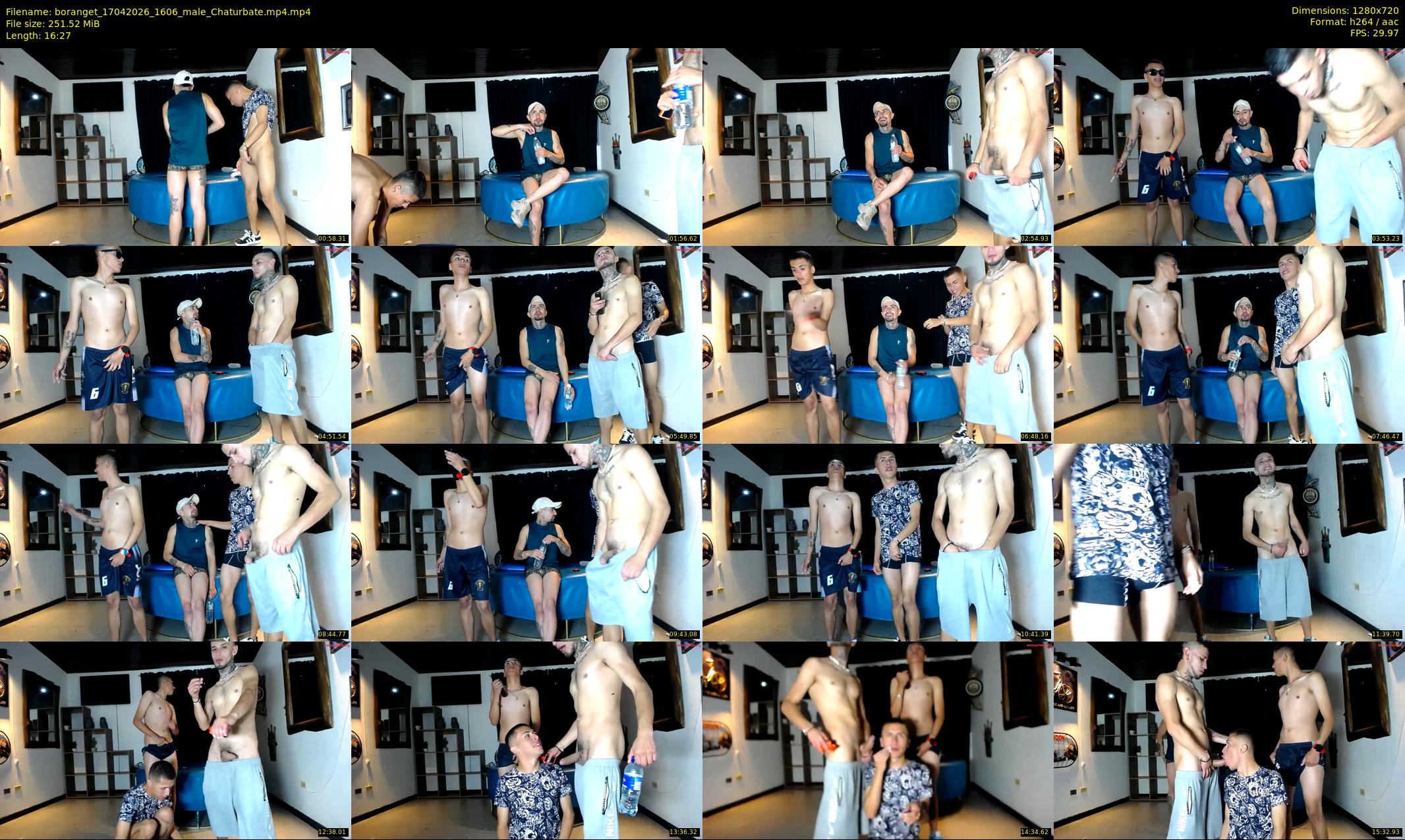 boranget — 17 minute Chaturbate male cam show recording, 720p, Apr 17, 2026