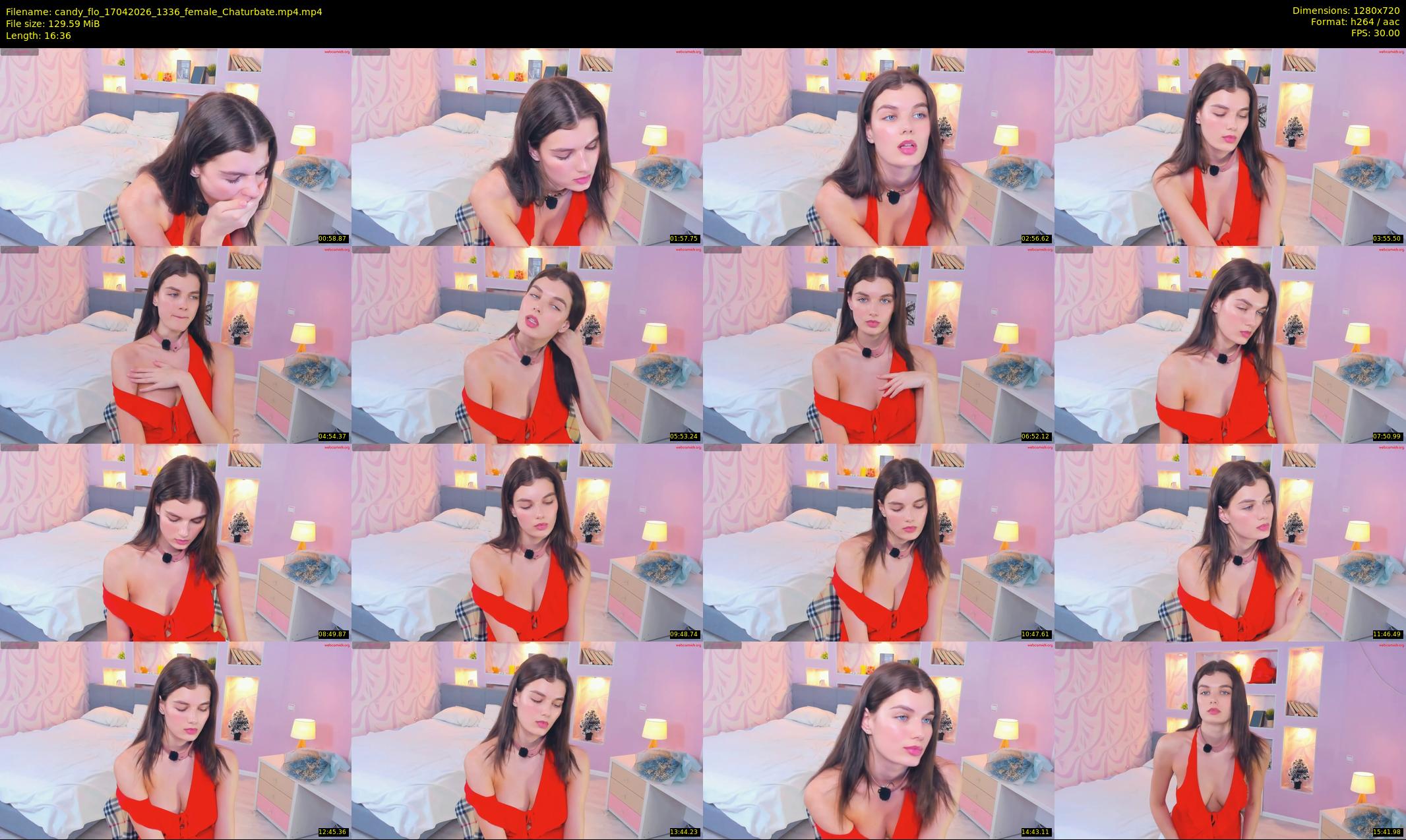 candy_flo — 17 minute Chaturbate female cam show recording, 720p, Apr 17, 2026