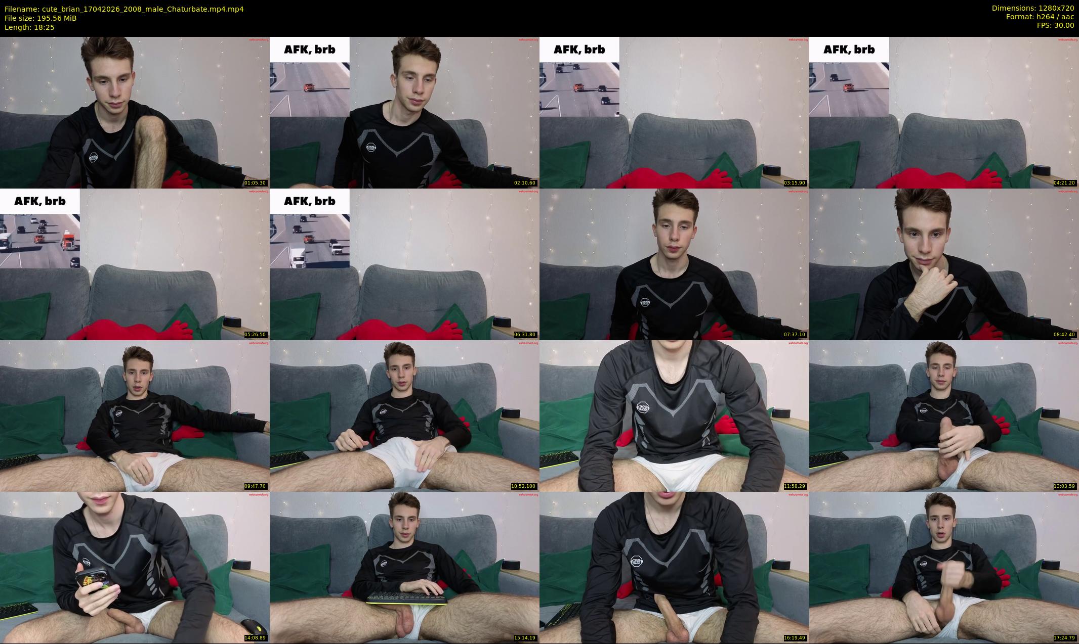 cute_brian — 19 minute Chaturbate male cam show recording, 720p, Apr 17, 2026