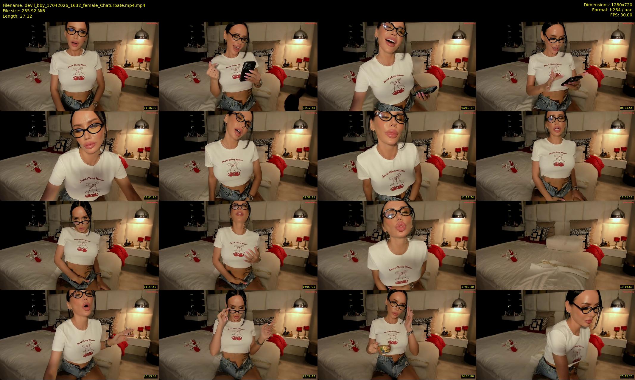 devil_bby — 28 minute Chaturbate female cam show recording, 720p, Apr 17, 2026