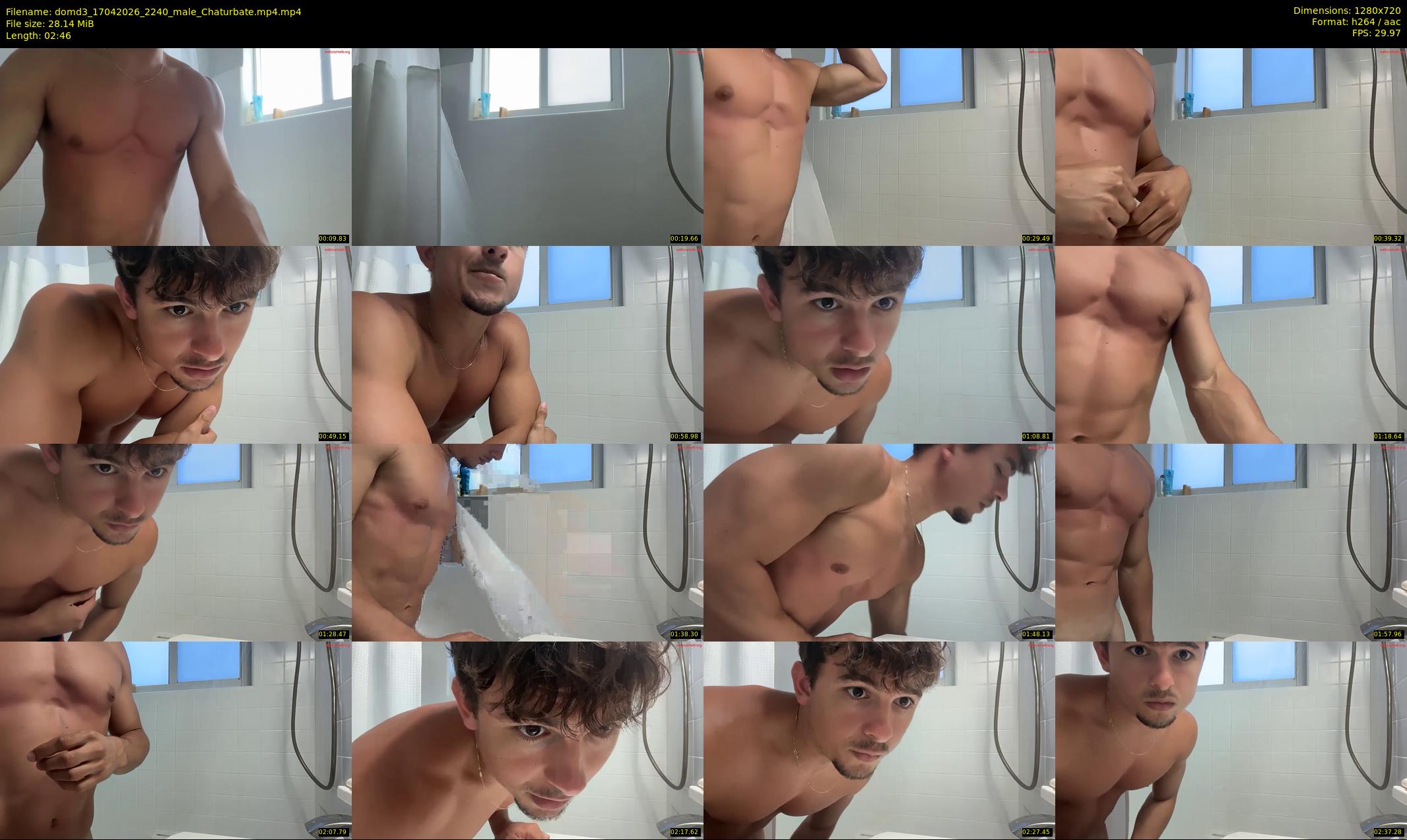 domd3 — 3 minute Chaturbate male cam show recording, 720p, Apr 17, 2026
