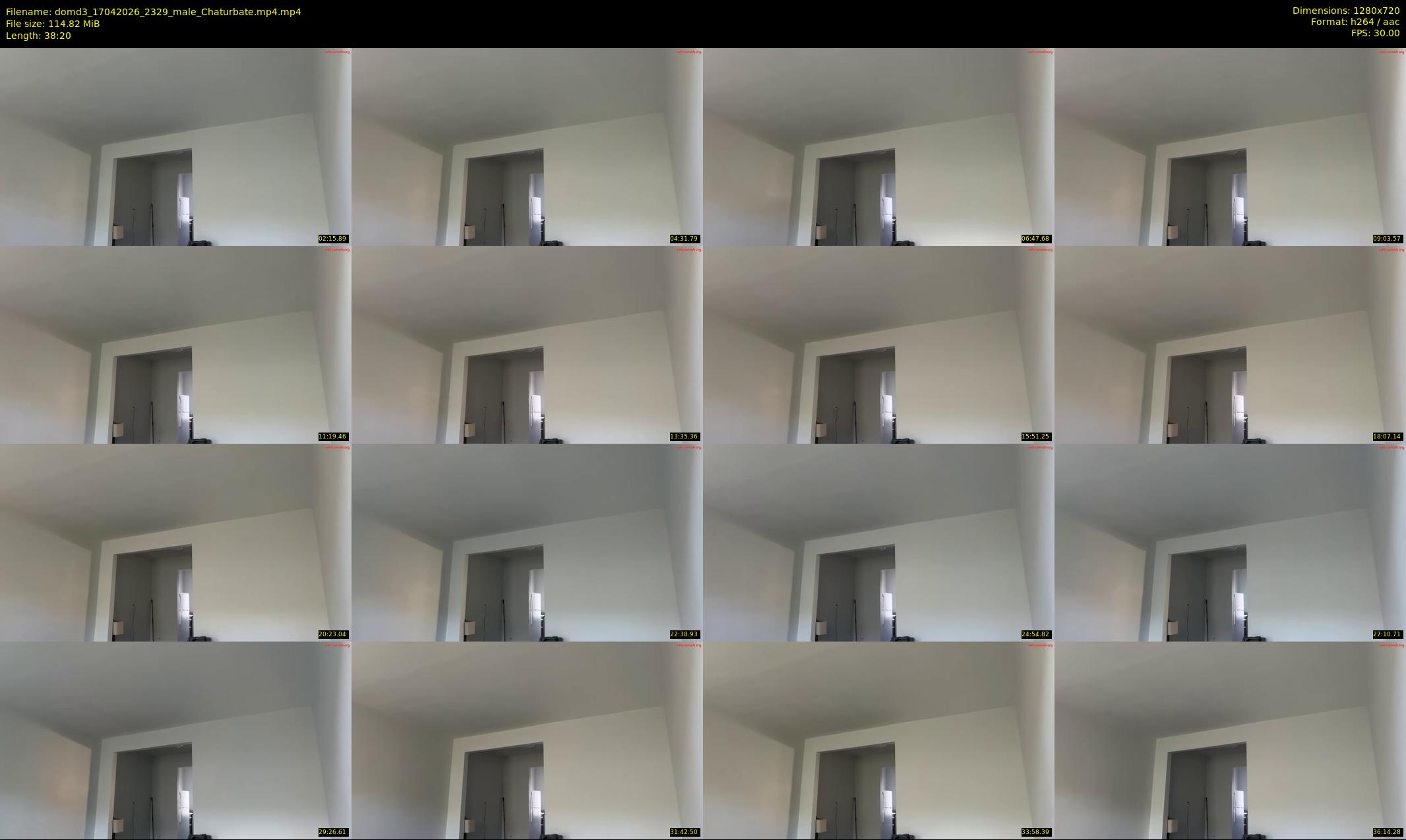 domd3 — 39 minute Chaturbate male cam show recording, 720p, Apr 17, 2026