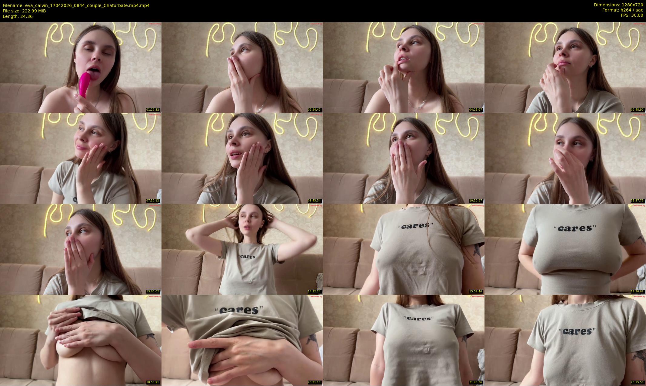 eva_calvin — 25 minute Chaturbate couple cam show recording, 720p, Apr 17, 2026
