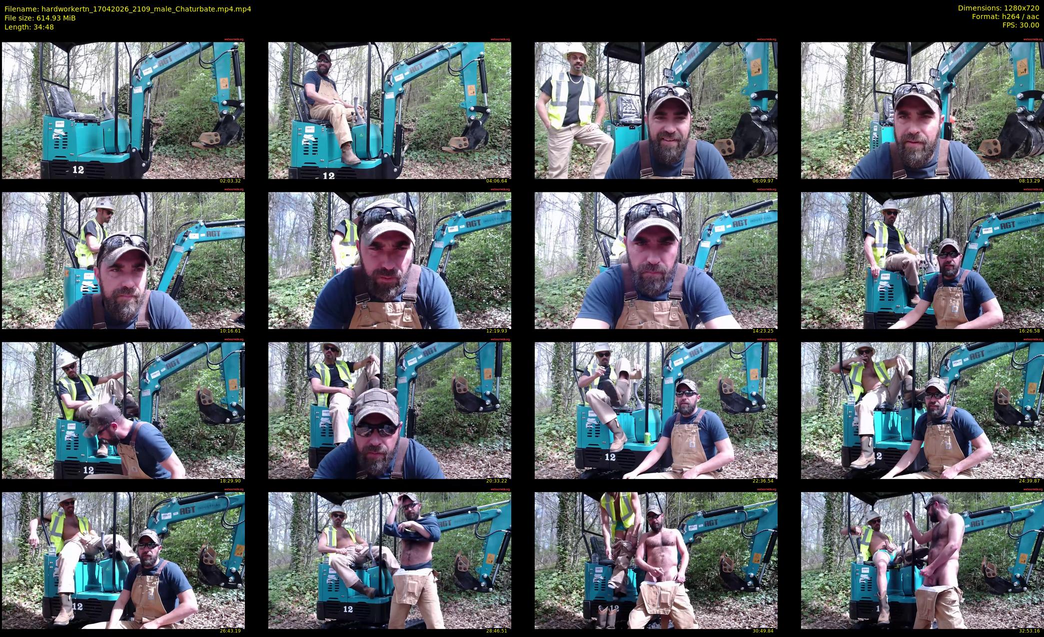 hardworkertn — 35 minute Chaturbate male cam show recording, 720p, Apr 17, 2026