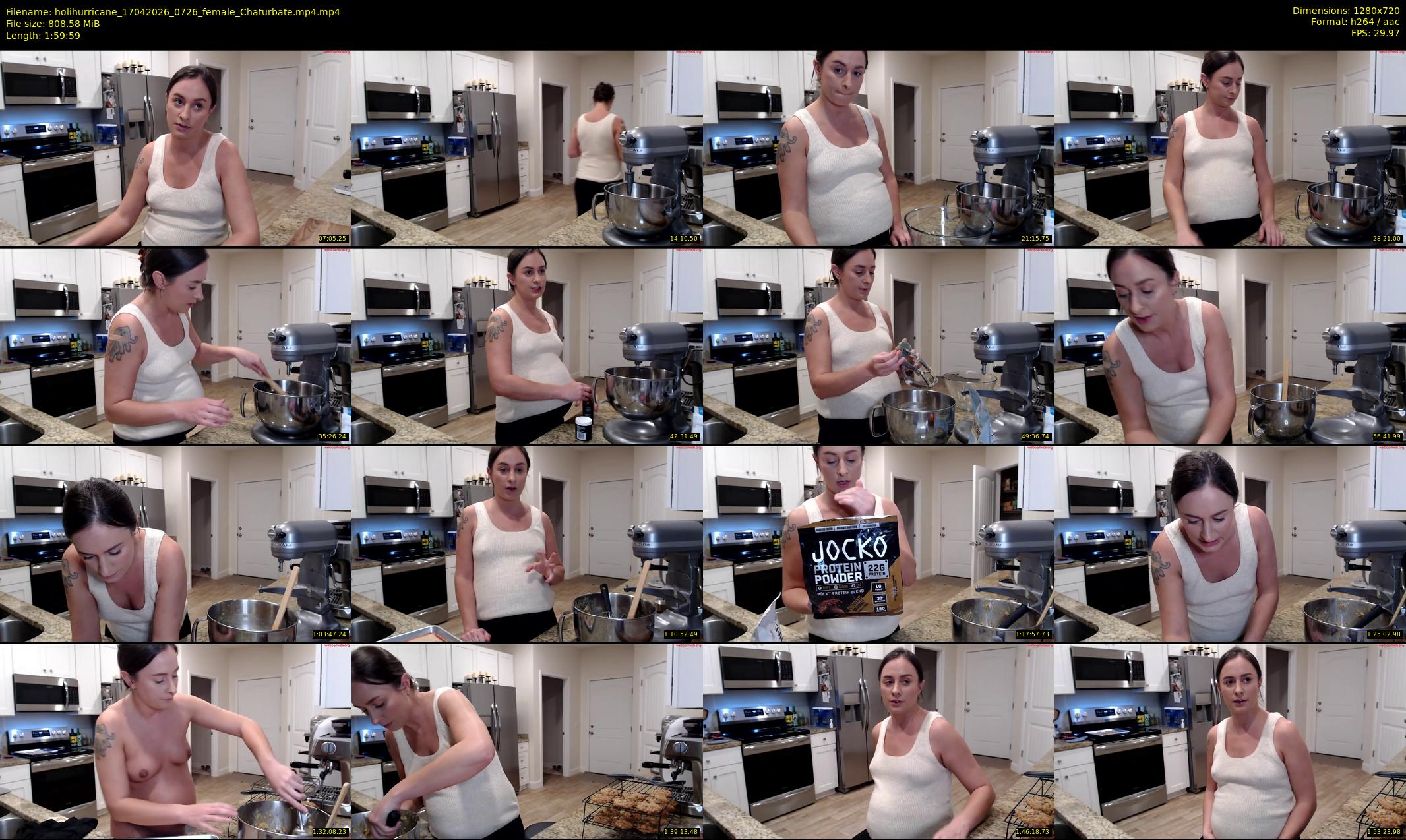 holihurricane — 120 minute Chaturbate female cam show recording, 720p, Apr 17, 2026
