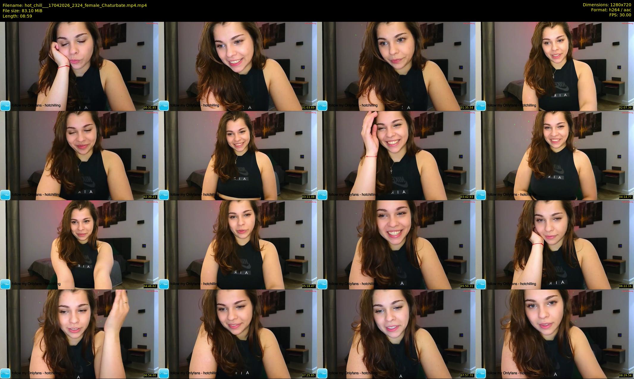 hot_chill__ — 9 minute Chaturbate female cam show recording, 720p, Apr 17, 2026
