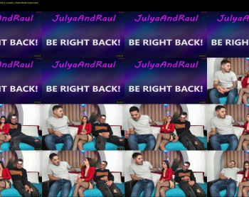julyaandraul — 27 minute Chaturbate couple cam show recording, 720p, Apr 18, 2026