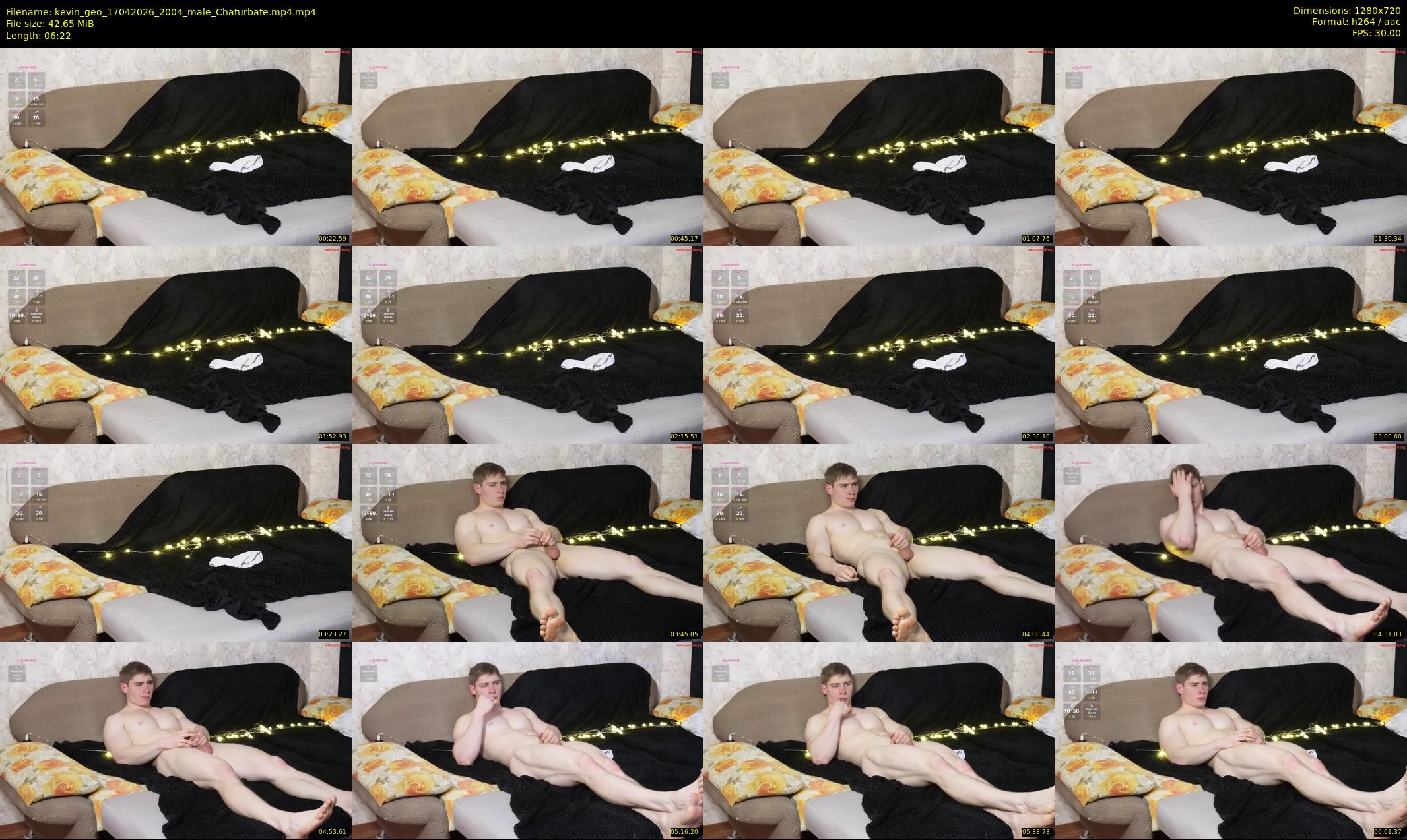 kevin_geo — 7 minute Chaturbate male cam show recording, 720p, Apr 17, 2026