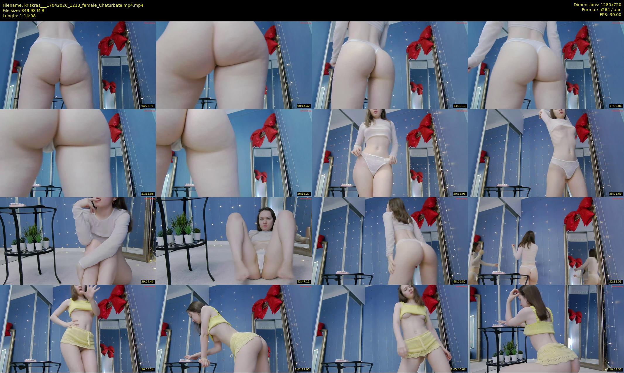 kriskras__ — 75 minute Chaturbate female cam show recording, 720p, Apr 17, 2026