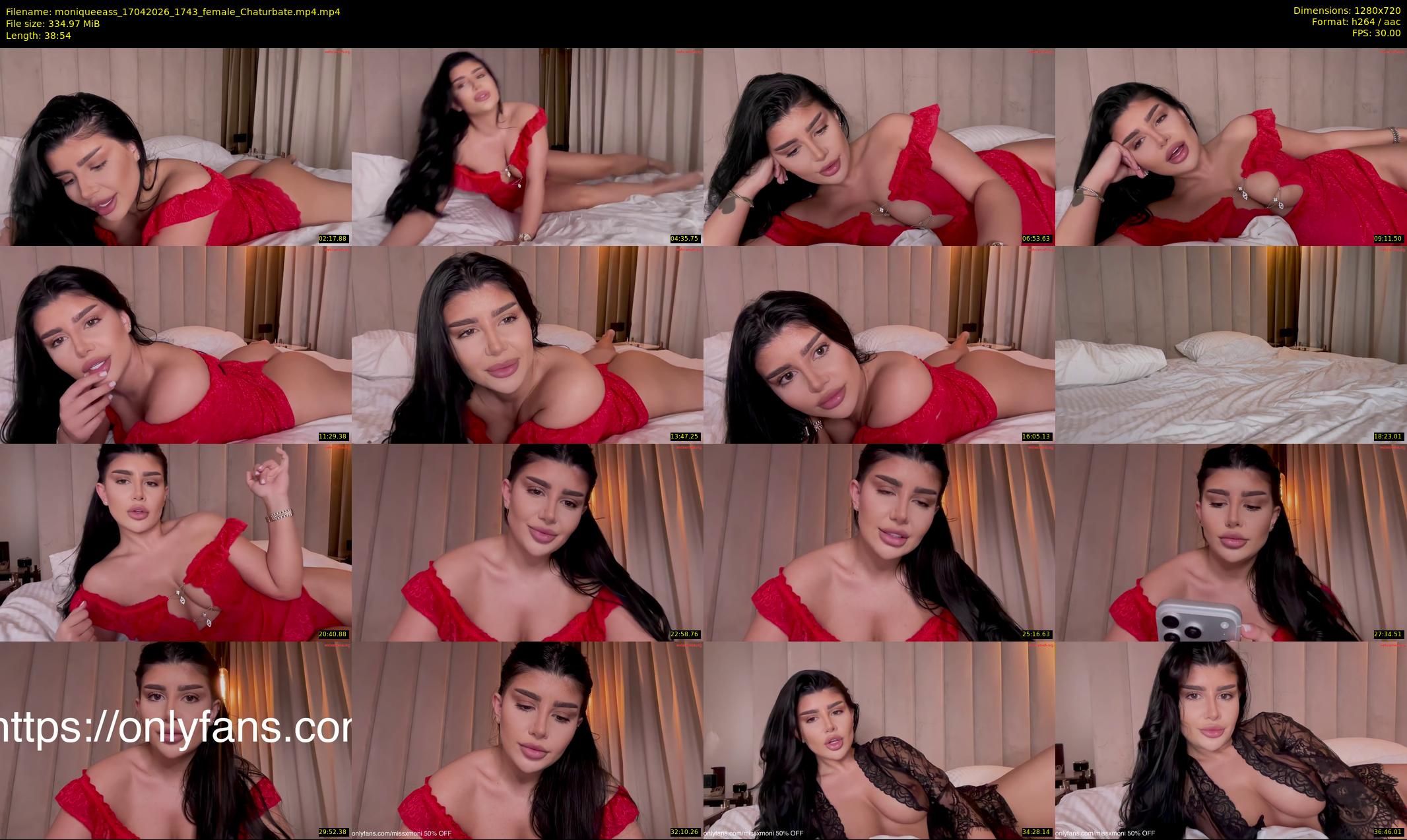 moniqueeass — 39 minute Chaturbate female cam show recording, 720p, Apr 17, 2026