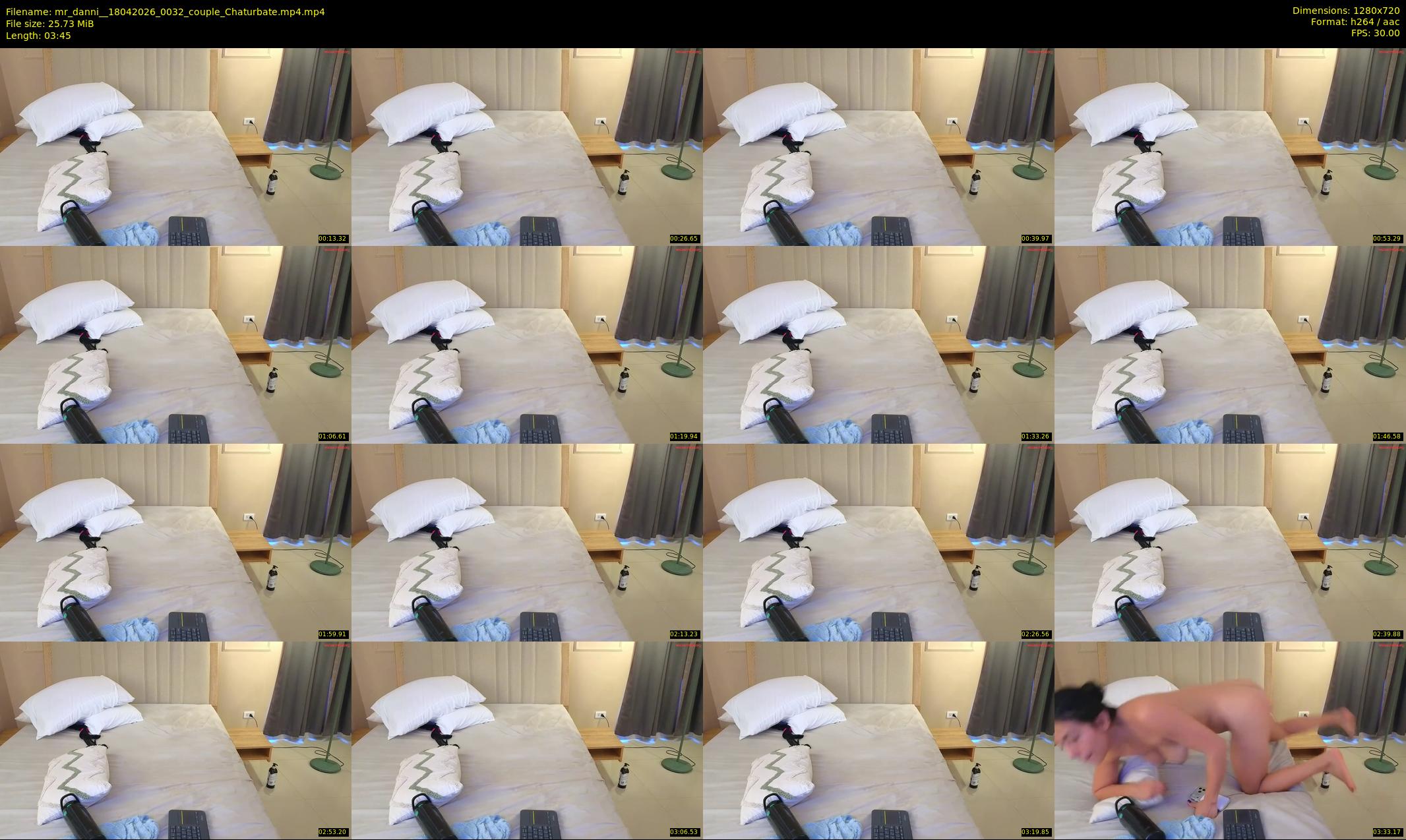 mr_danni_ — 4 minute Chaturbate couple cam show recording, 720p, Apr 18, 2026