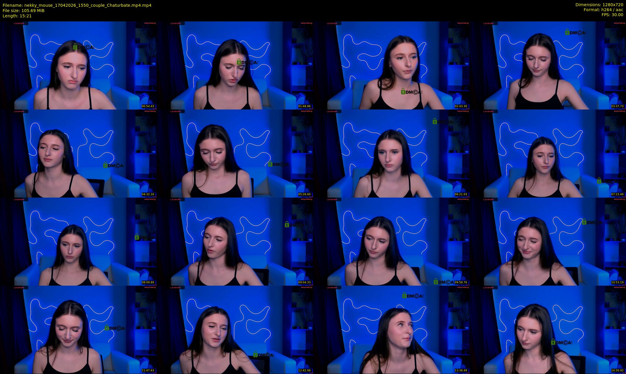 nekky_mouse — 16 minute Chaturbate female cam show recording, 720p, Apr 17, 2026