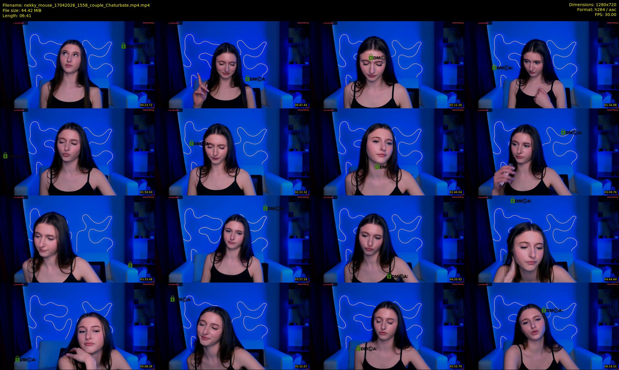 nekky_mouse — 7 minute Chaturbate female cam show recording, 720p, Apr 17, 2026