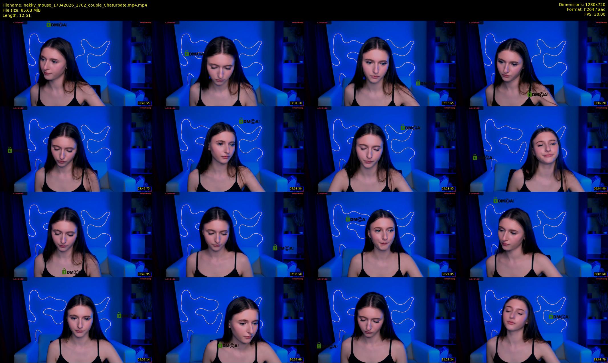 nekky_mouse — 13 minute Chaturbate female cam show recording, 720p, Apr 17, 2026