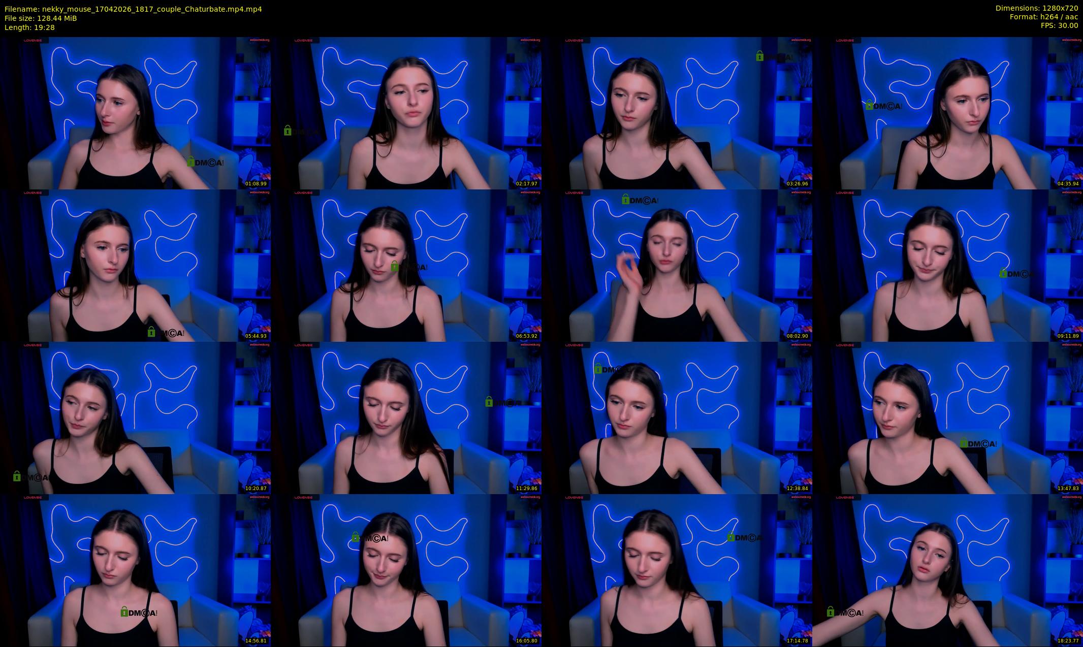 nekky_mouse — 20 minute Chaturbate female cam show recording, 720p, Apr 17, 2026