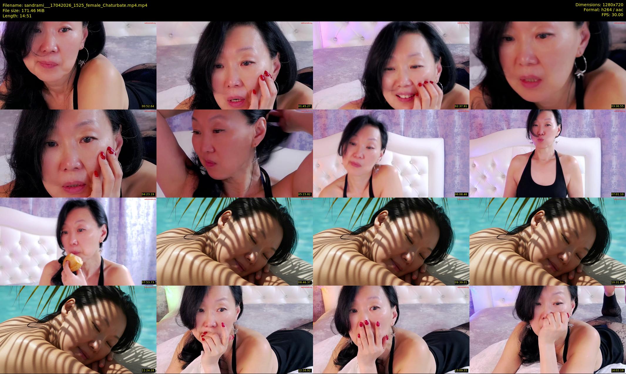 sandrami__ — 15 minute Chaturbate female cam show recording, 720p, Apr 17, 2026