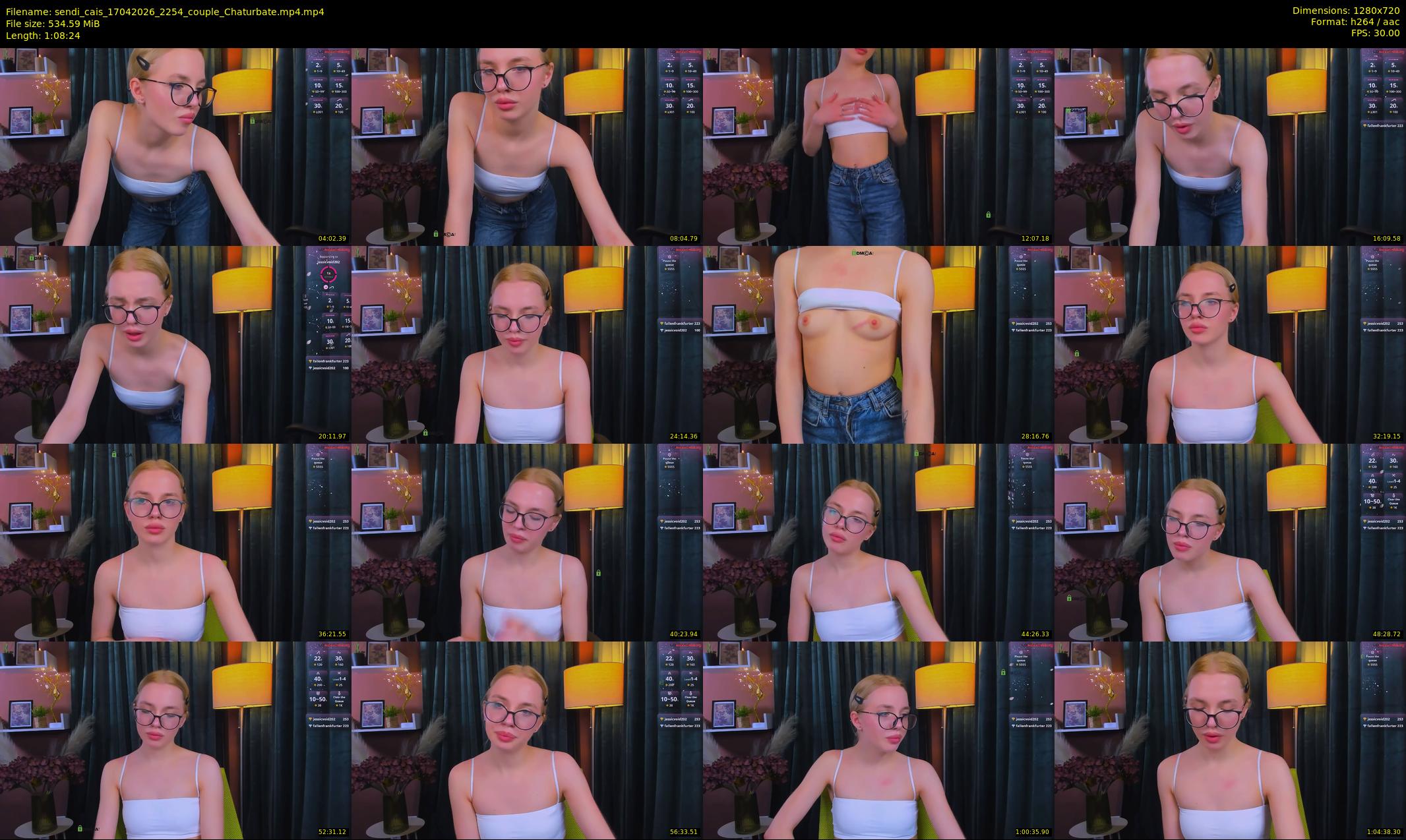 sendi_cais — 69 minute Chaturbate female cam show recording, 720p, Apr 17, 2026