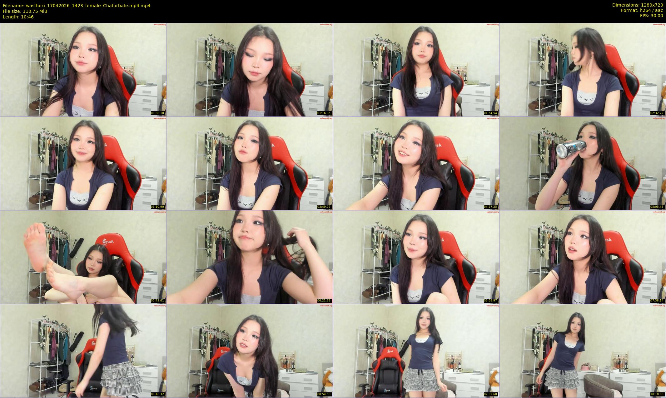 wastforu — 11 minute Chaturbate female cam show recording, 720p, Apr 17, 2026