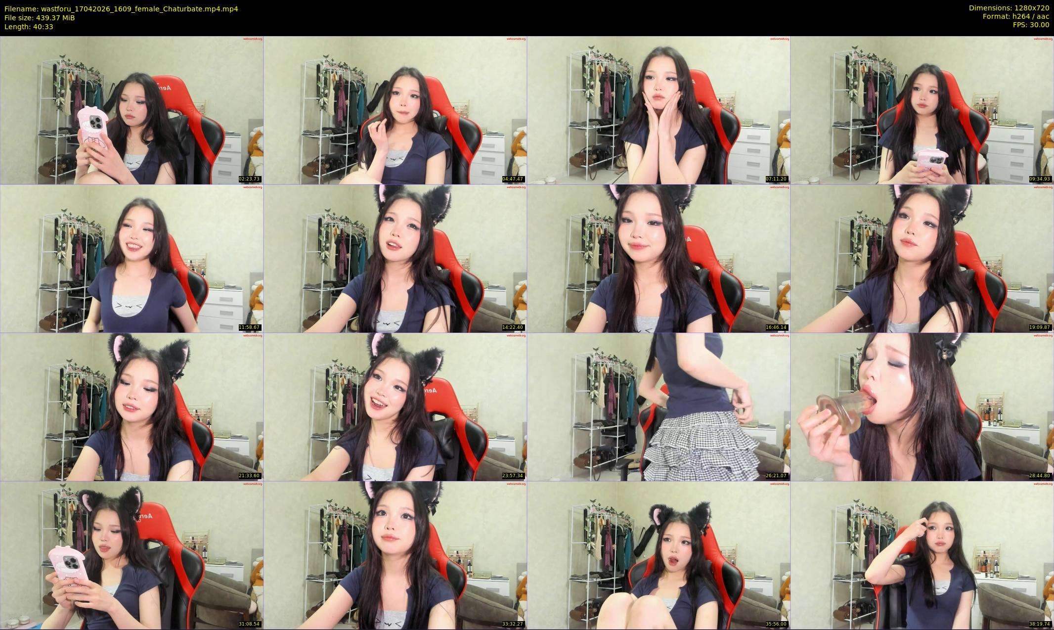 wastforu — 41 minute Chaturbate female cam show recording, 720p, Apr 17, 2026