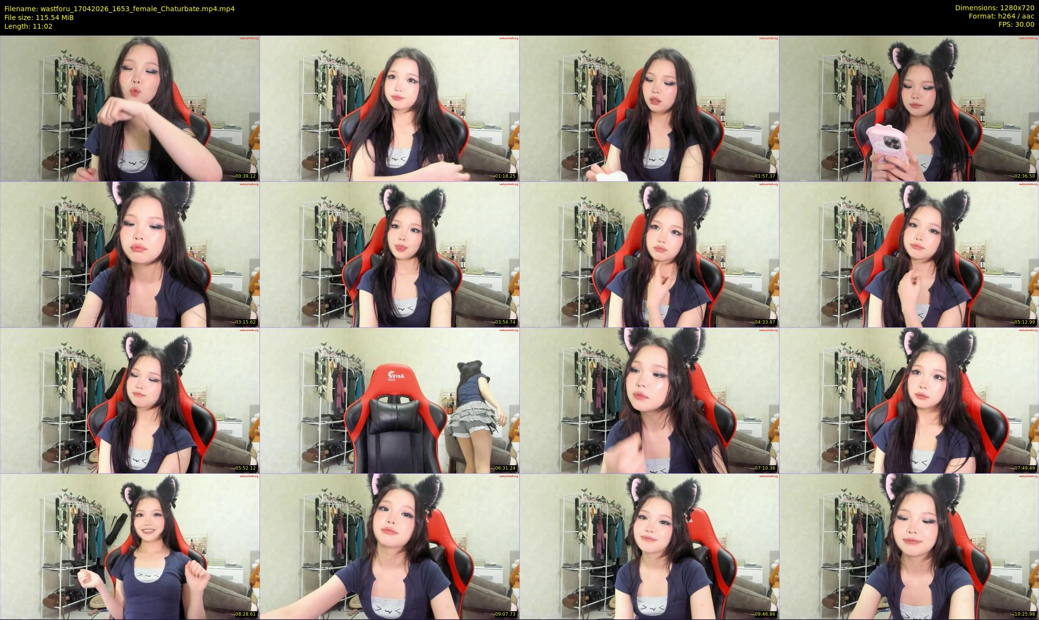 wastforu — 12 minute Chaturbate female cam show recording, 720p, Apr 17, 2026