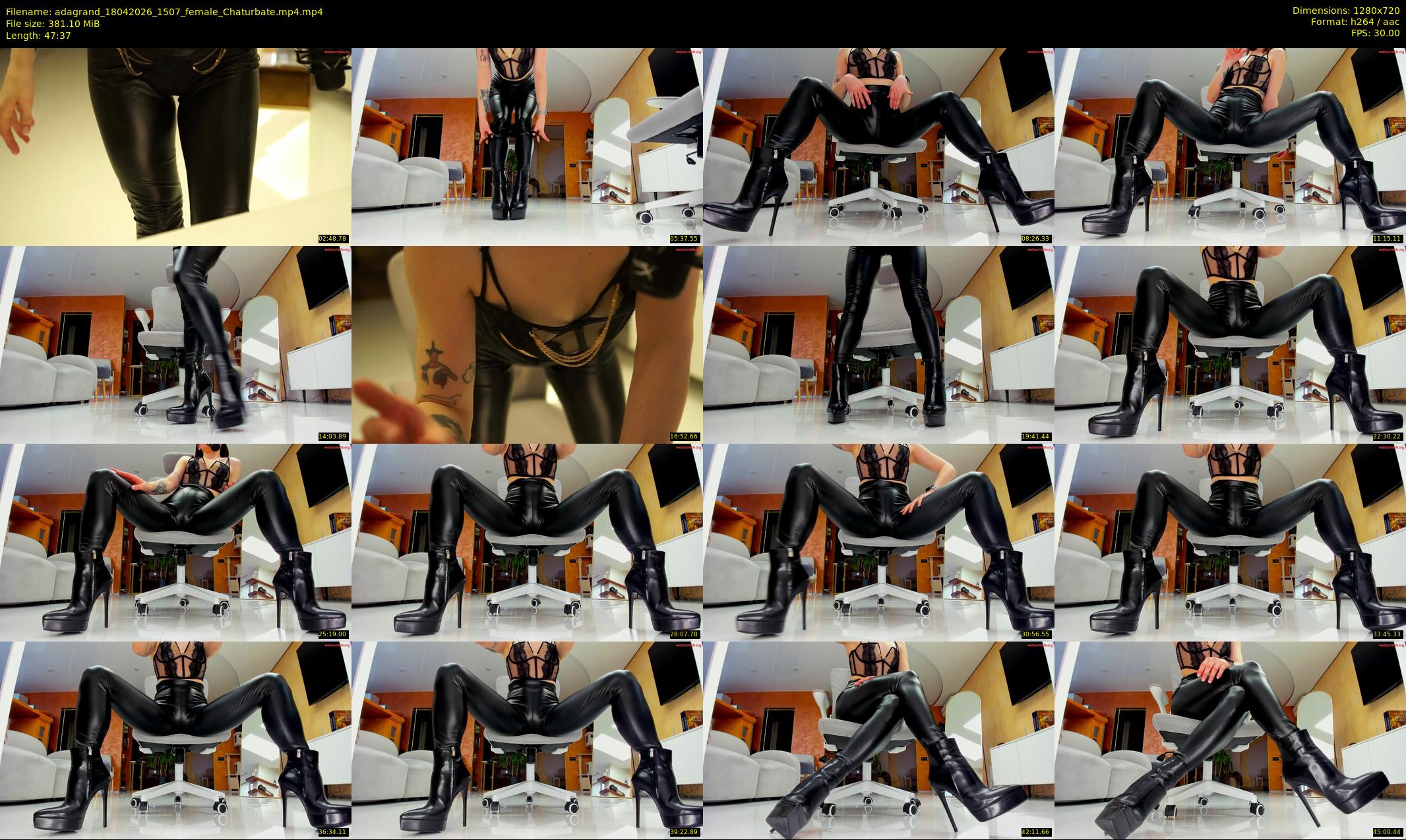 adagrand — 48 minute Chaturbate female cam show recording, 720p, Apr 18, 2026