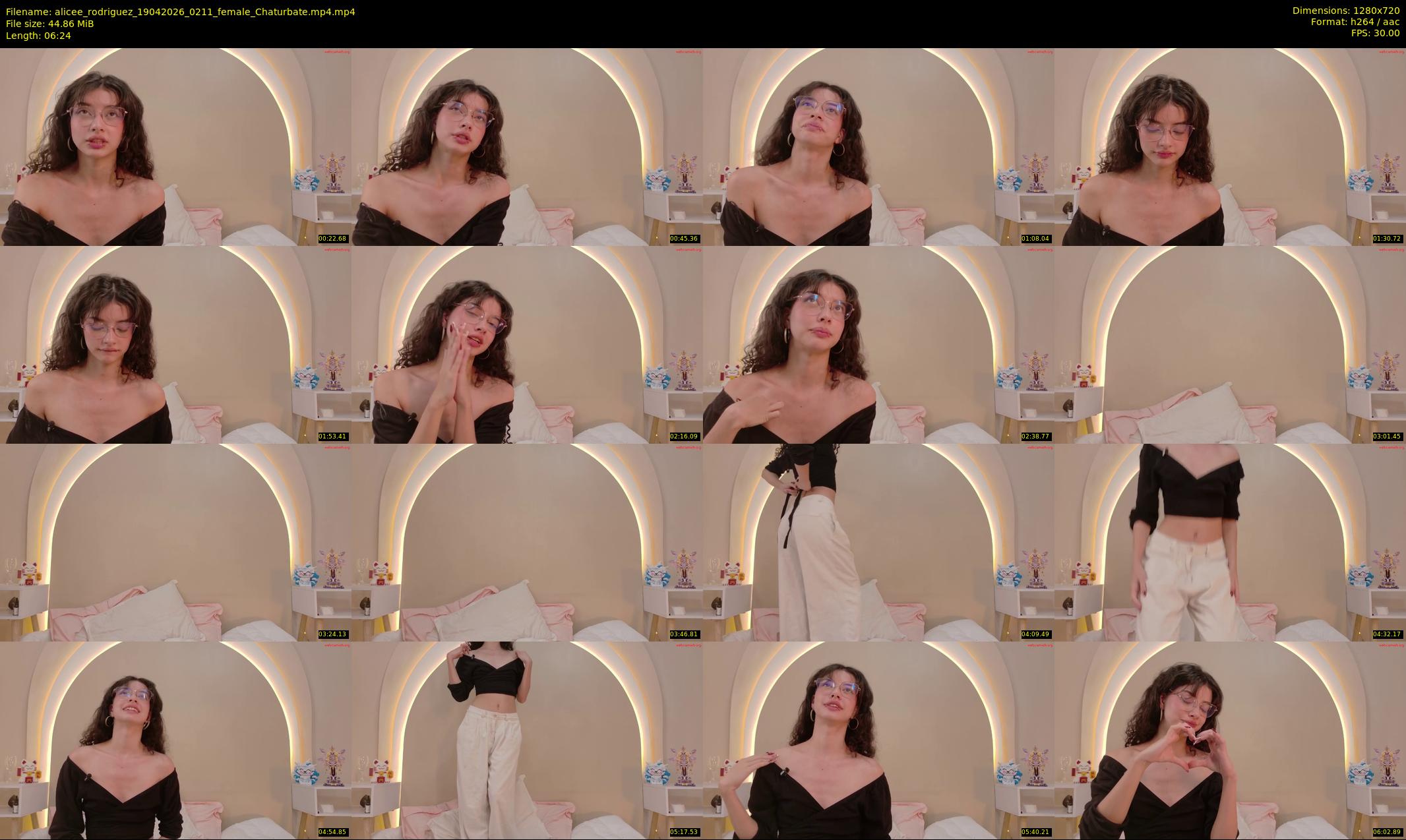 alicee_rodriguez — 7 minute Chaturbate female cam show recording, 720p, Apr 19, 2026