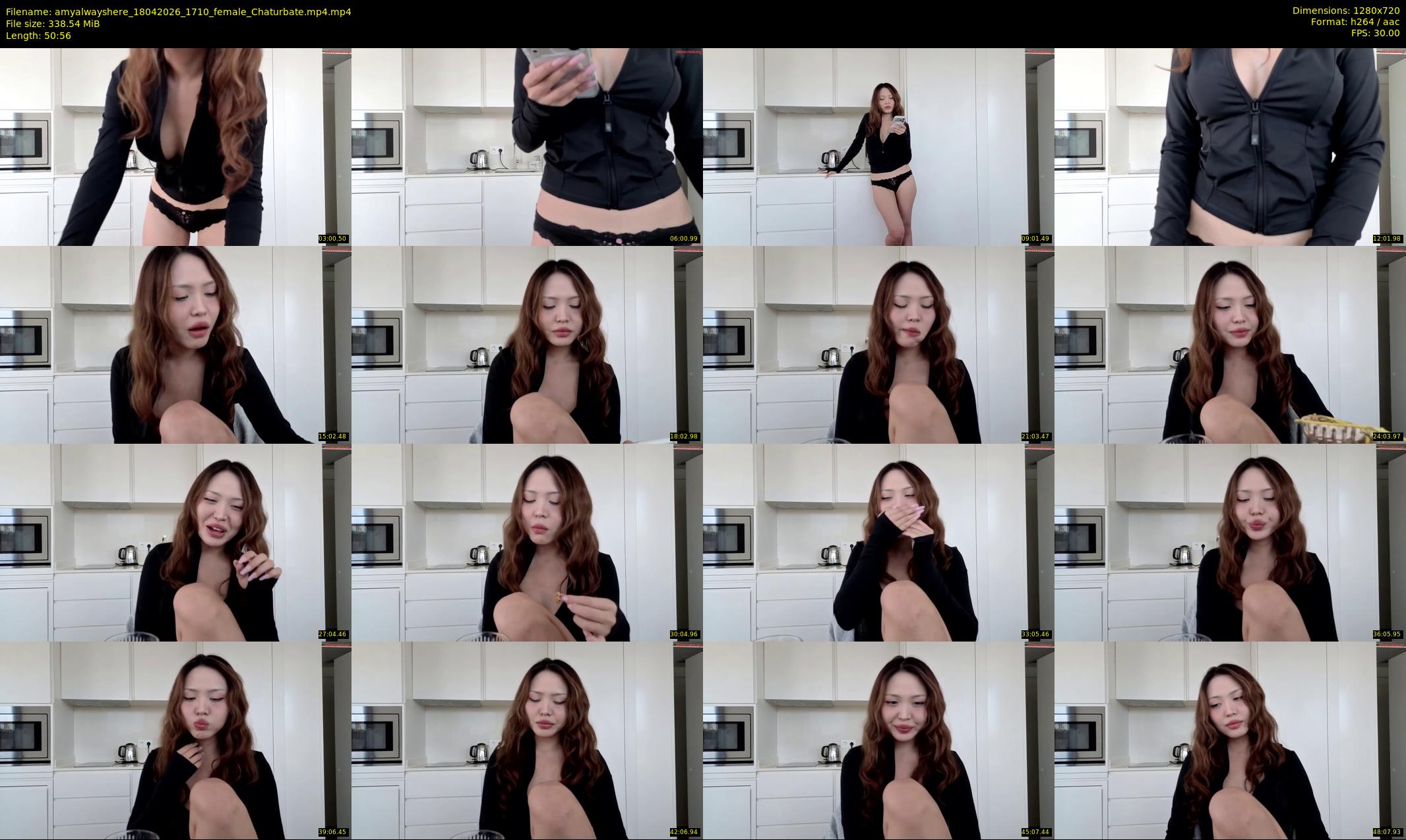 amyalwayshere — 51 minute Chaturbate female cam show recording, 720p, Apr 18, 2026