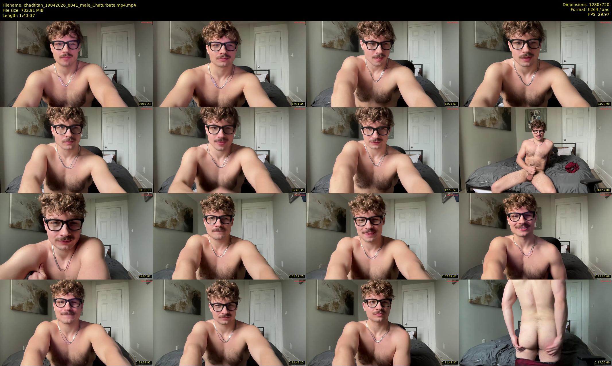 chadtitan — 104 minute Chaturbate male cam show recording, 720p, Apr 19, 2026