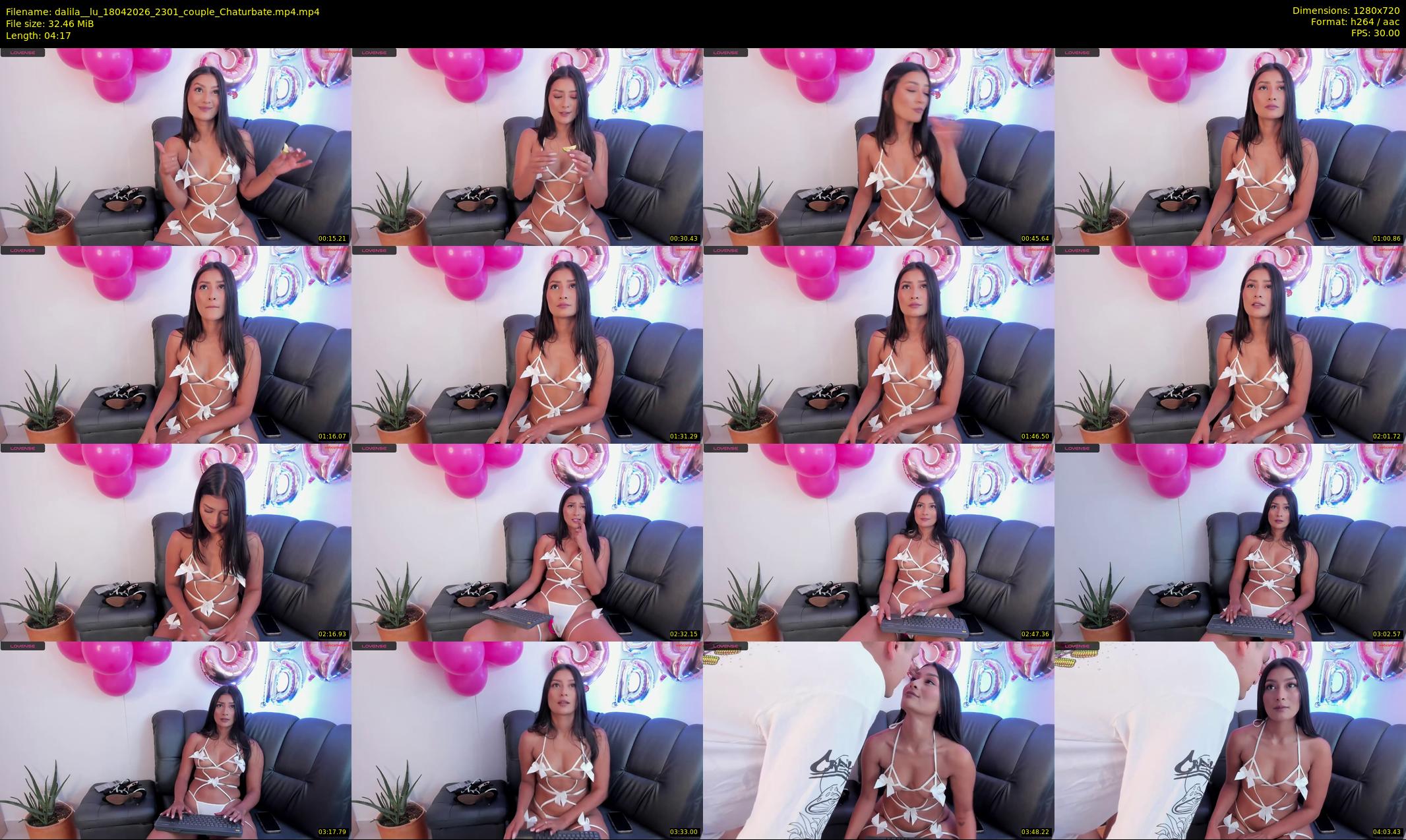 dalila__lu — 5 minute Chaturbate couple cam show recording, 720p, Apr 18, 2026