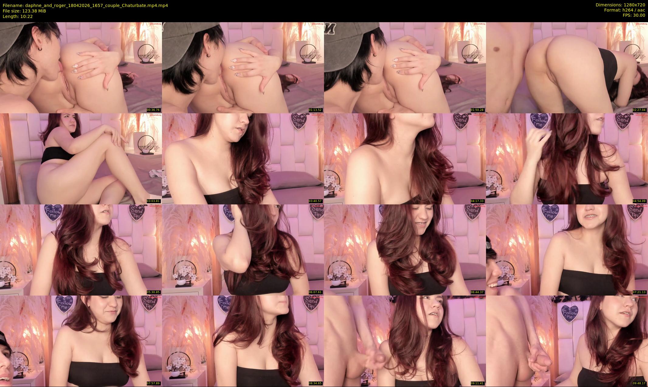 daphne_and_roger — 11 minute Chaturbate couple cam show recording, 720p, Apr 18, 2026