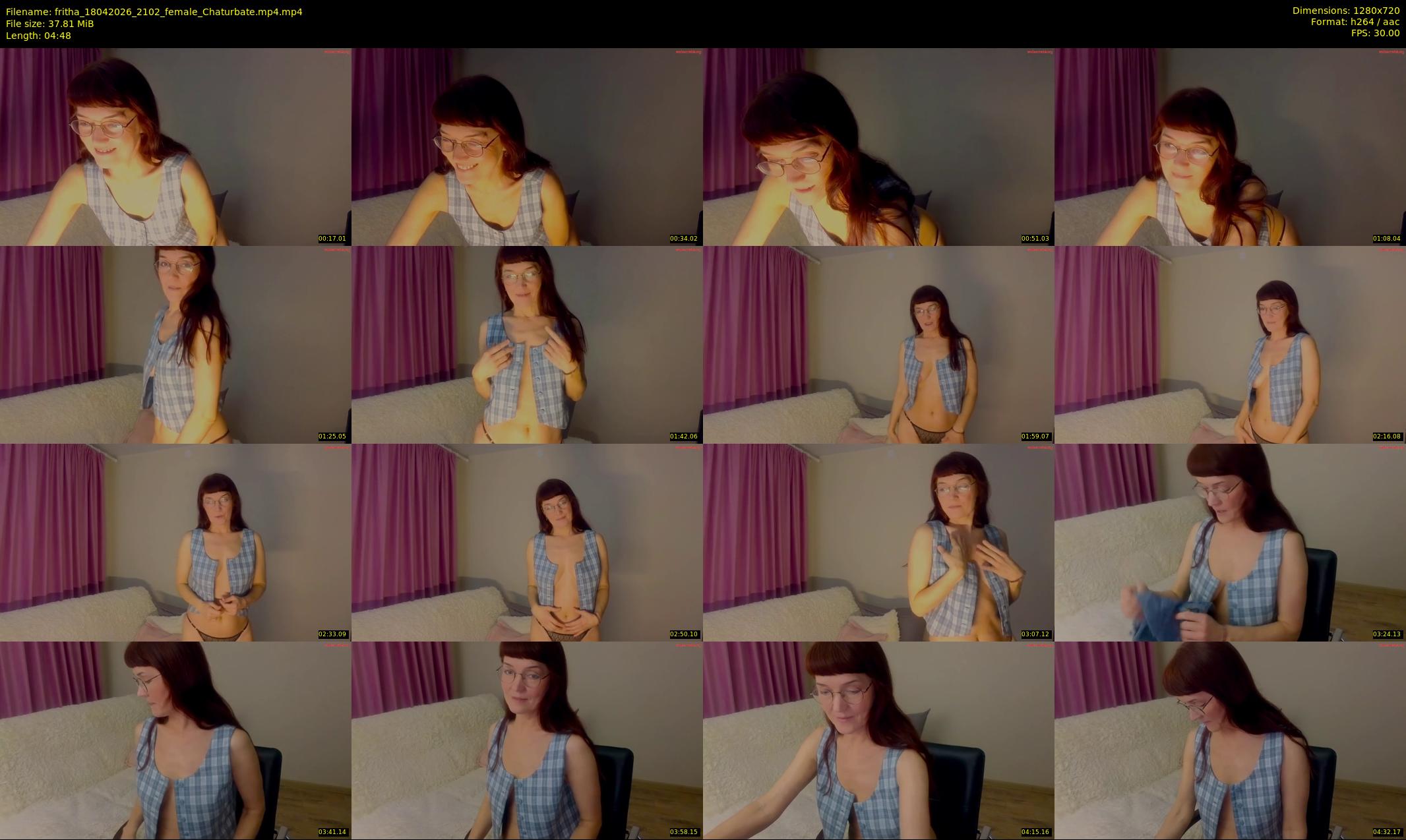 fritha — 5 minute Chaturbate female cam show recording, 720p, Apr 18, 2026