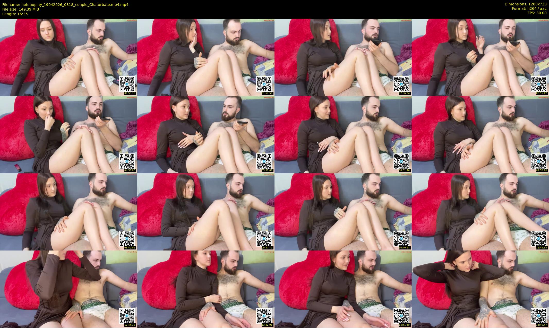 hotduoplay — 17 minute Chaturbate couple cam show recording, 720p, Apr 19, 2026